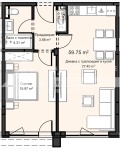 Продава  2-стаен град Пловдив , Остромила , 97 кв.м | 54716175 - изображение [3]