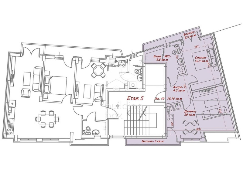 Продава 2-СТАЕН, гр. Варна, Погреби, снимка 2 - Aпартаменти - 47113843