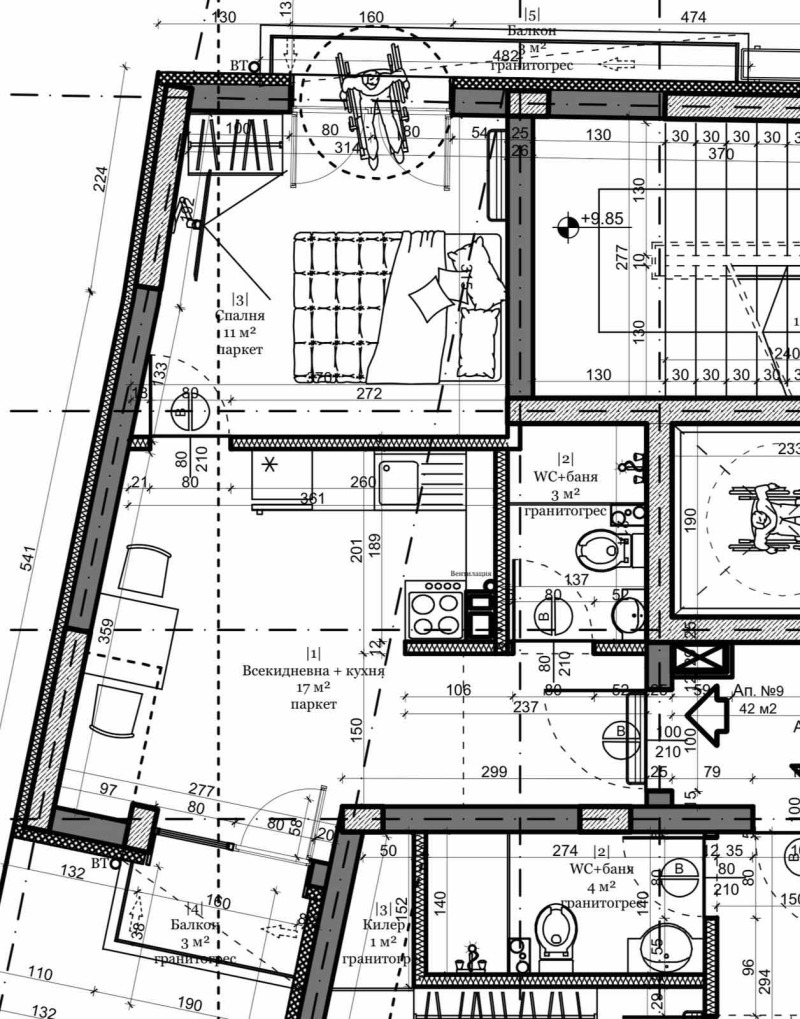 Продава 2-СТАЕН, гр. Варна, Погреби, снимка 2 - Апартаменти - 52563939