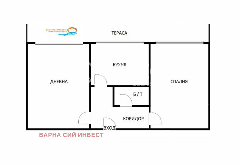 Продава 2-СТАЕН, гр. Варна, Левски 1, снимка 3 - Апартаменти - 52826387