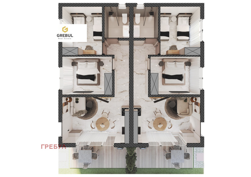 Продава 3-СТАЕН, Извън страната, област Извън страната, снимка 7 - Апартаменти - 50813613