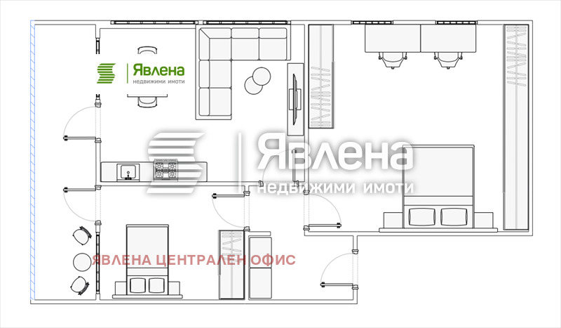 Продава 3-СТАЕН, гр. София, Малинова долина, снимка 17 - Апартаменти - 54513486
