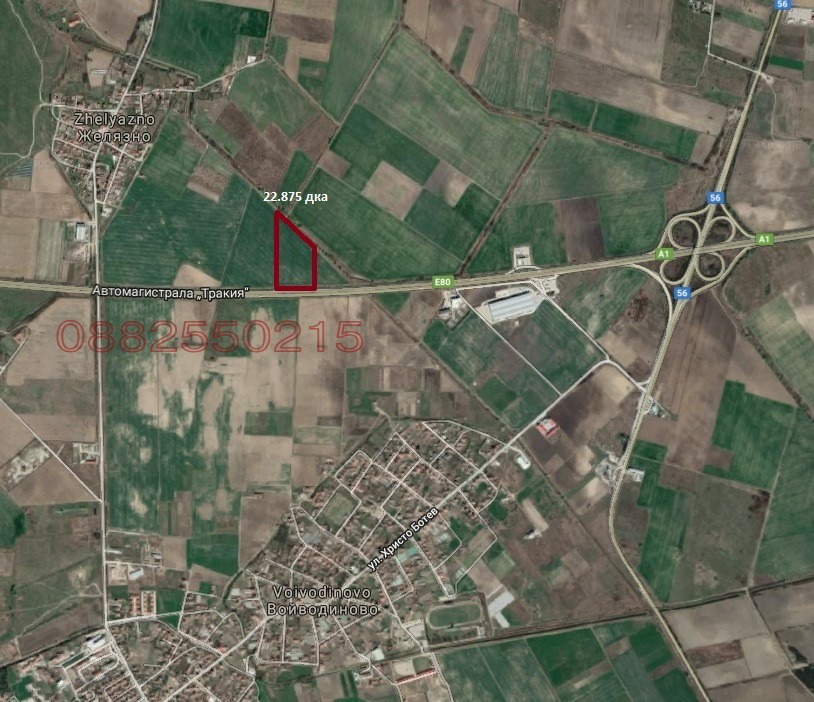 Продава  Парцел област Пловдив , магистрала Тракия , 22875 кв.м | 66546743