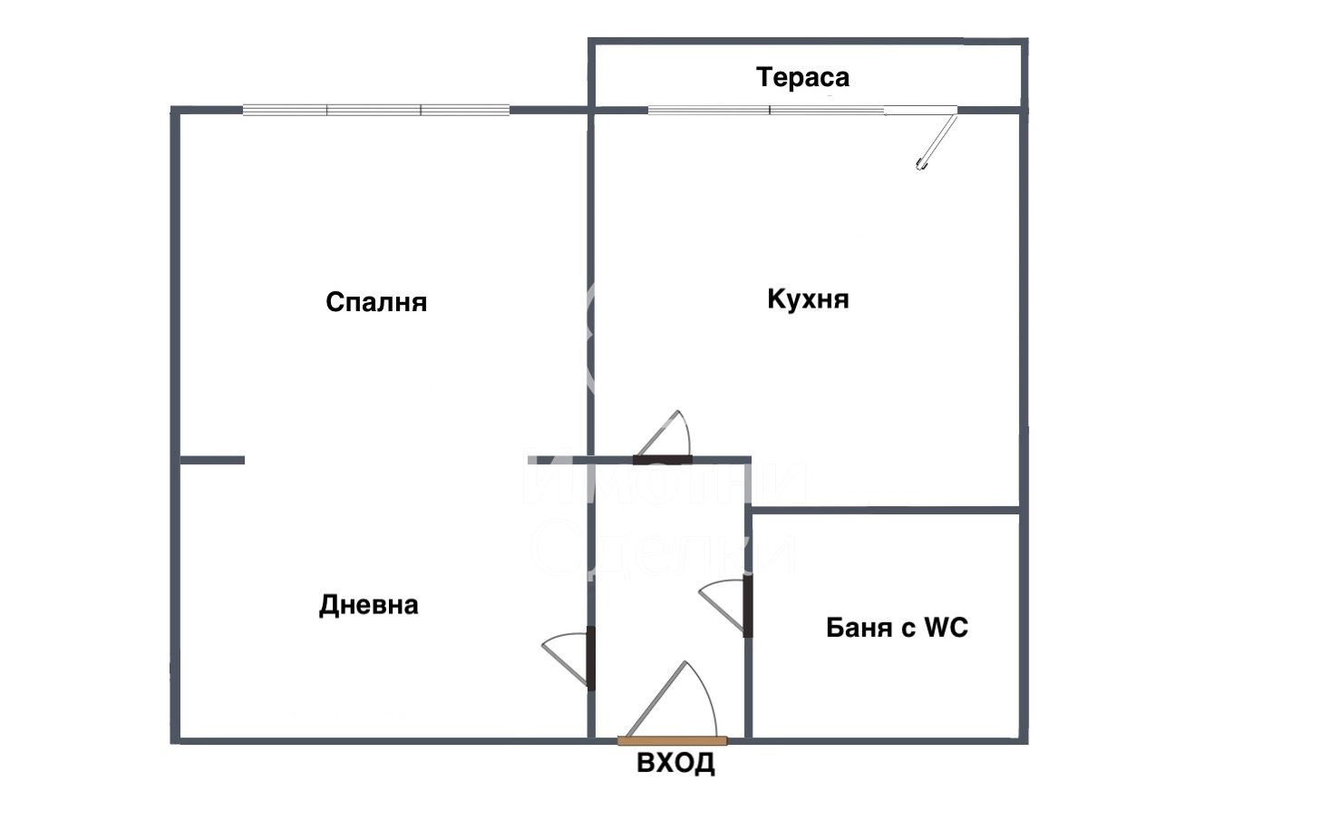 Продава 1-СТАЕН, гр. София, Център, снимка 11 - Апартаменти - 56116351