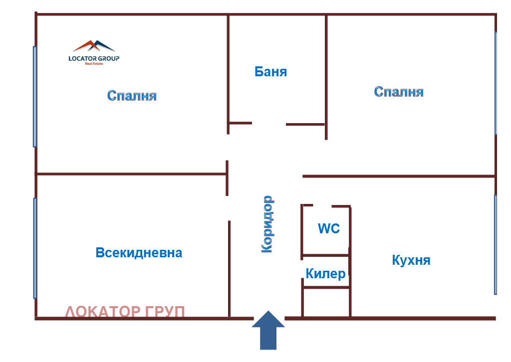 Продава 3-СТАЕН, гр. София, Дружба 2, снимка 2 - Апартаменти - 49901812