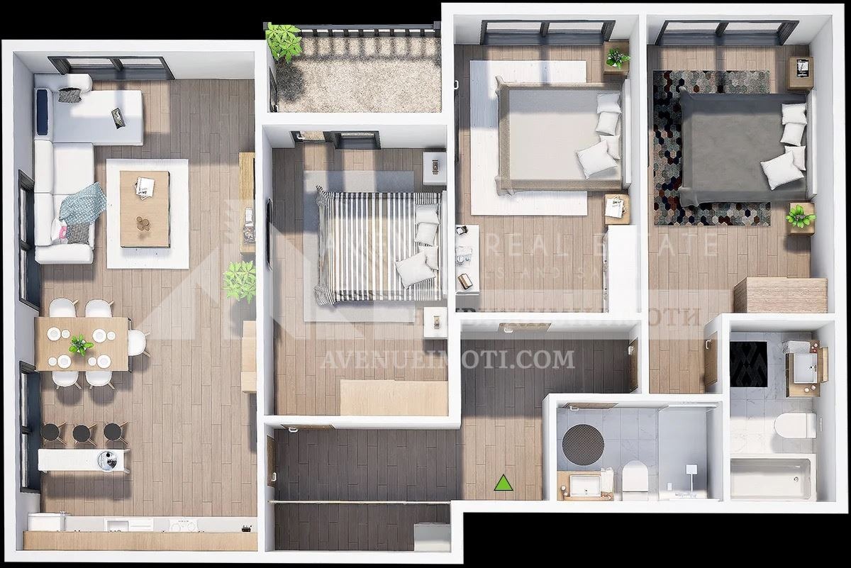 Продава 3-СТАЕН, гр. Пловдив, Христо Смирненски, снимка 3 - Апартаменти - 53984954