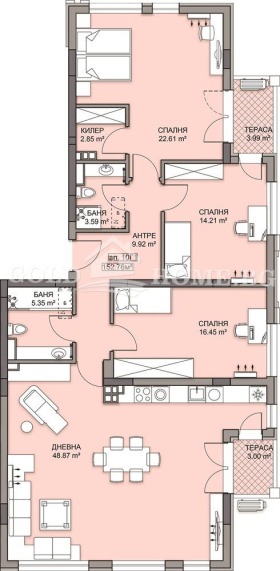 3 bedroom Gagarin, Plovdiv 6