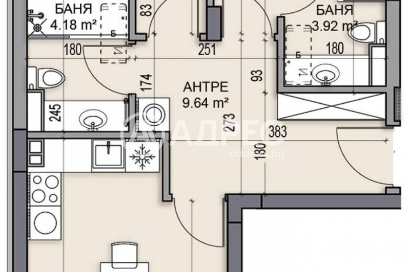 Продава 3-СТАЕН, гр. Пловдив, Гагарин, снимка 2 - Апартаменти - 52976021