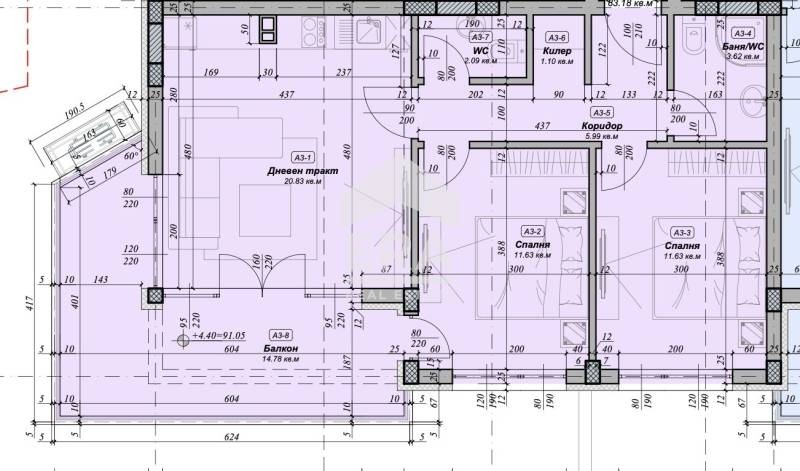 Продава 3-СТАЕН, гр. Варна, к.к. Чайка, снимка 5 - Апартаменти - 53412495