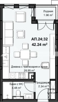 Продава 1-СТАЕН, гр. Пловдив, Христо Смирненски, снимка 2