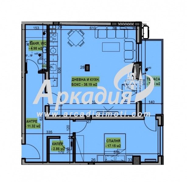 Til salg  1 soveværelse Plovdiv , Tsentar , 108 kvm | 90440465 - billede [2]