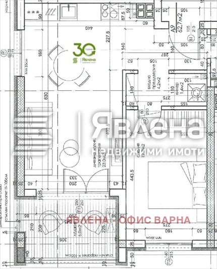 Продава 2-СТАЕН, гр. Варна, к.к. Св.Св. Константин и Елена, снимка 4 - Апартаменти - 55668801