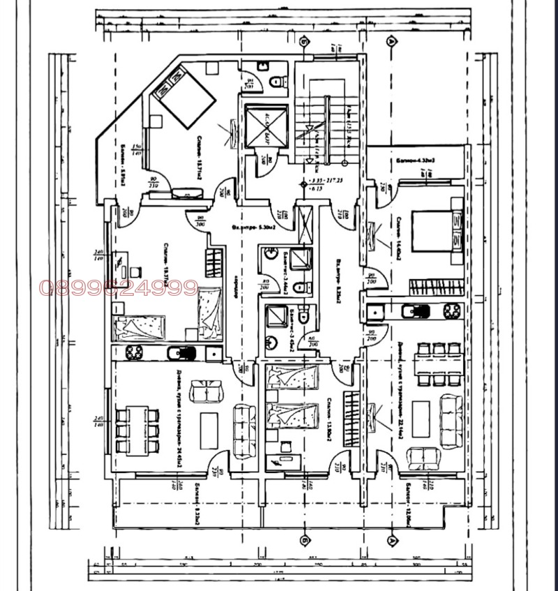 Продава  3-стаен град Добрич , Център , 92 кв.м | 89537363 - изображение [4]