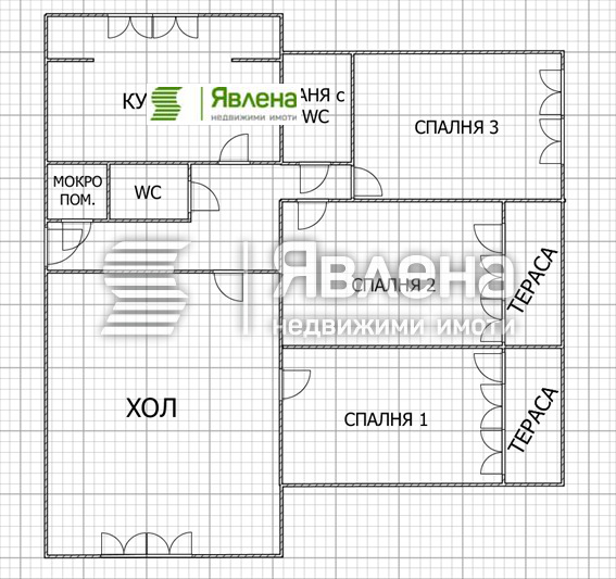Na prodej  3 ložnice Sofia , Reduta , 116 m2 | 34845018