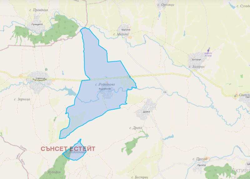 Продава ПАРЦЕЛ, с. Радойново, област Бургас
