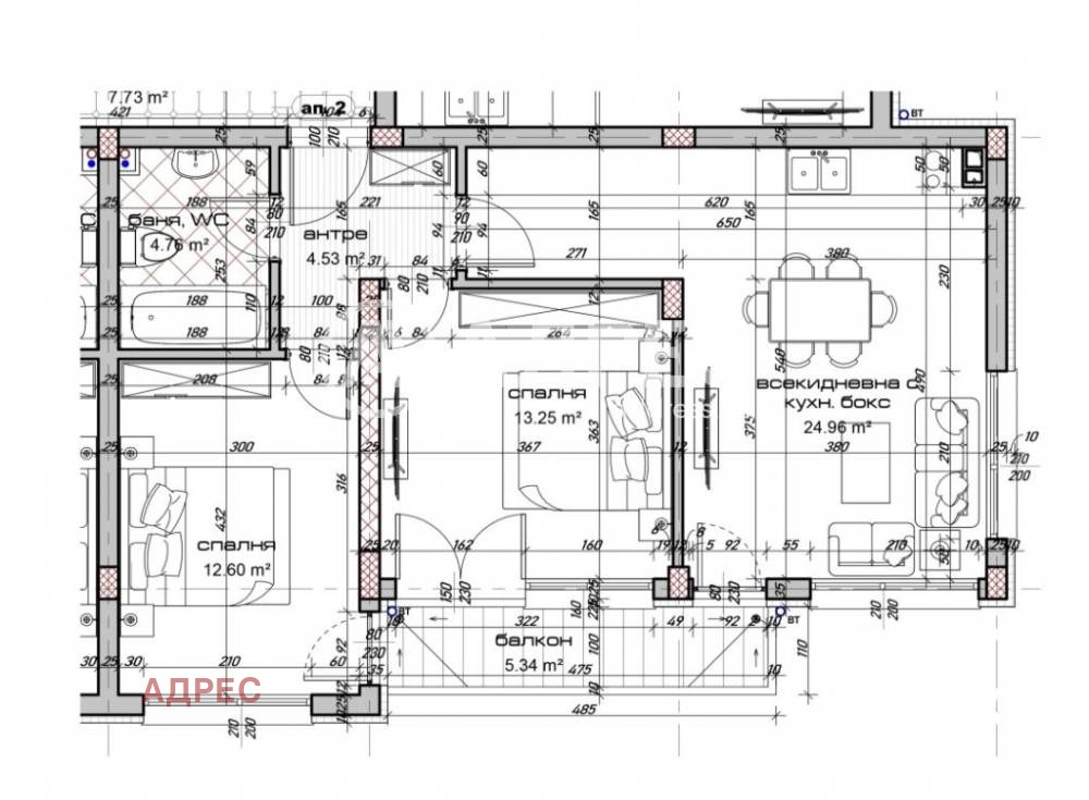 Продава 3-СТАЕН, гр. Варна, Виница, снимка 6 - Апартаменти - 54330096