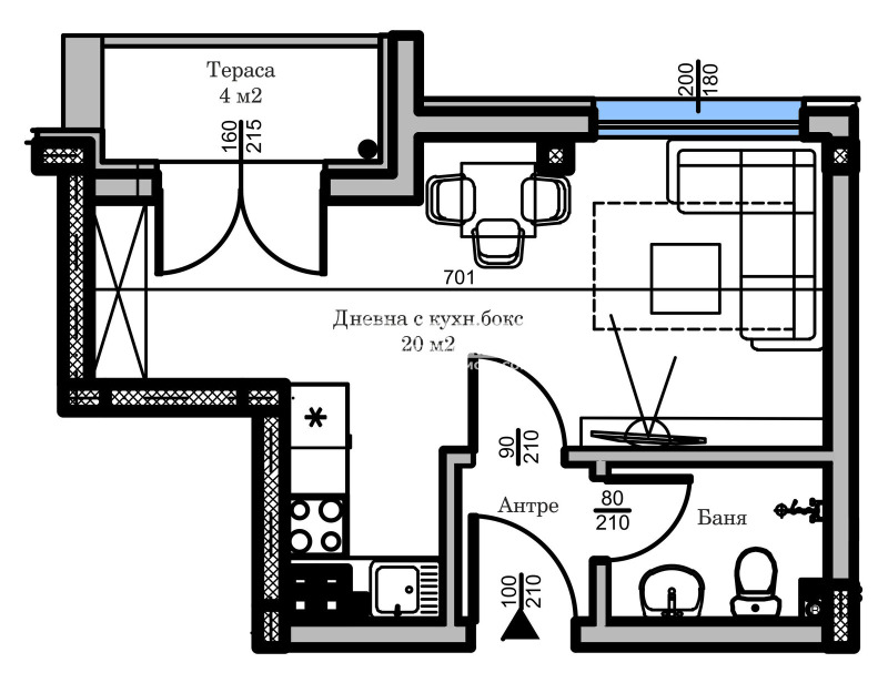 Продава  1-стаен град Пловдив , Христо Смирненски , 46 кв.м | 81740885 - изображение [2]