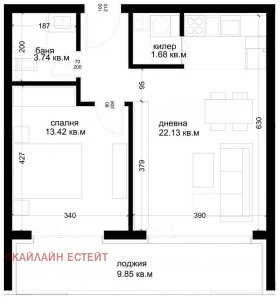 1 bedroom v.z.Simeonovo - Dragalevtsi, Sofia 1