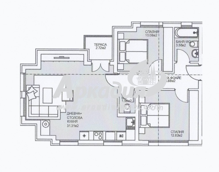 Продава 3-СТАЕН, гр. Пловдив, Въстанически, снимка 6 - Aпартаменти - 48663282