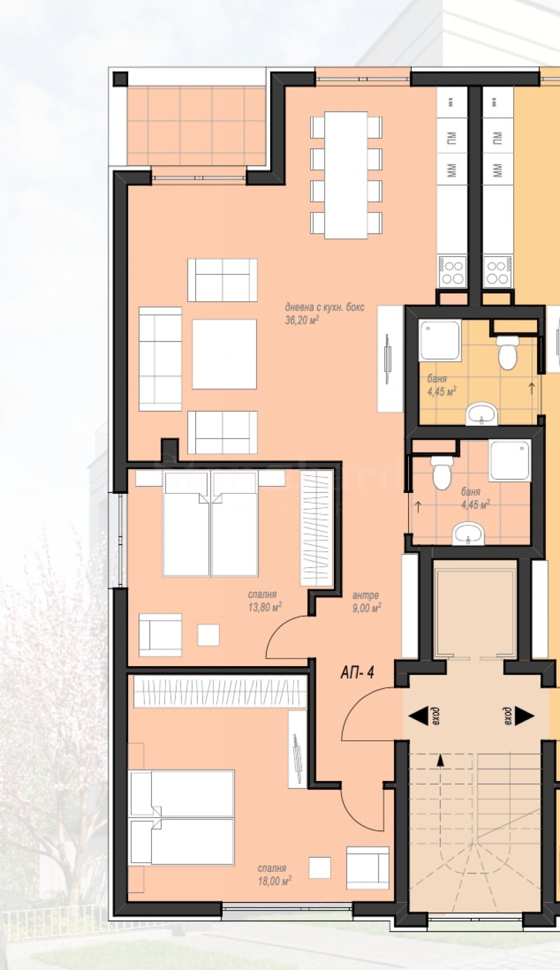 Продава 3-СТАЕН, гр. София, Бояна, снимка 3 - Апартаменти - 51593454