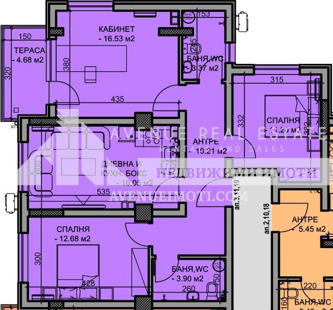 Na sprzedaż  2 sypialnie Plowdiw , Mladeżki Chalm , 113 mkw | 73042015 - obraz [2]