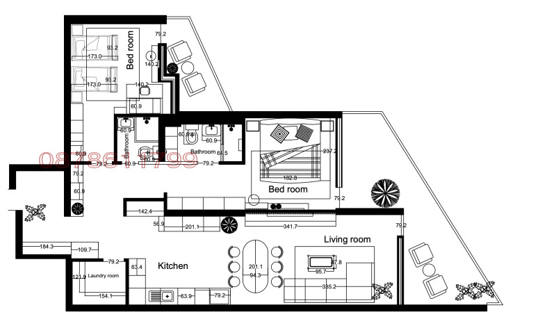 Продава 3-СТАЕН, гр. Варна, м-т Ален мак, снимка 6 - Aпартаменти - 48215807