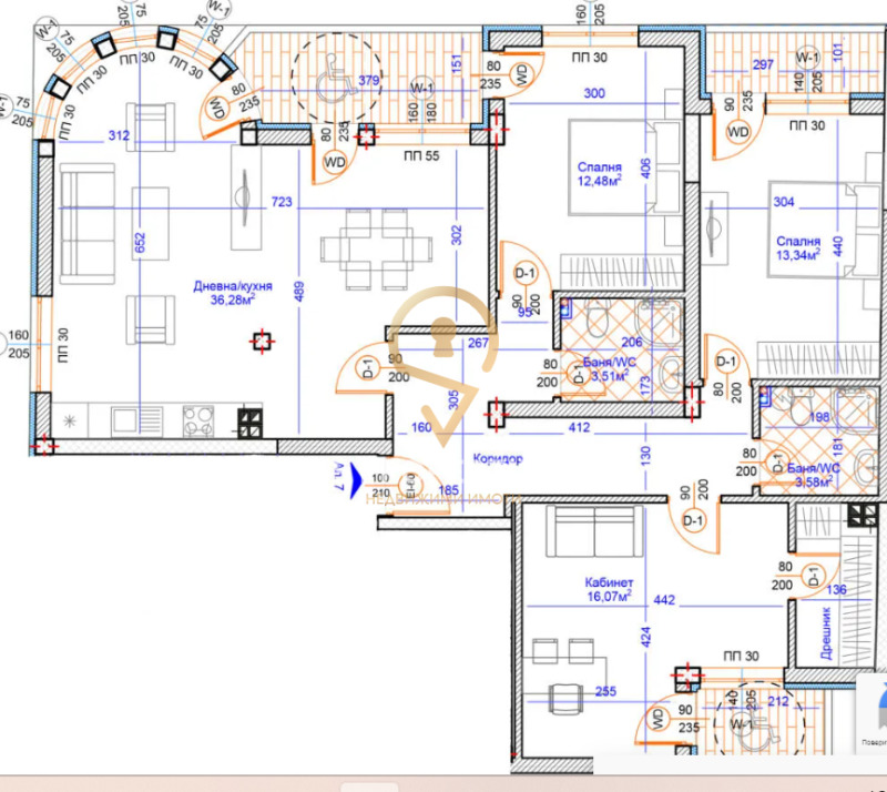 Te koop  3+ slaapkamer Varna , Tsentar , 165 m² | 36545756 - afbeelding [3]