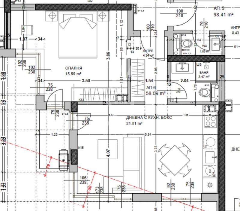 Продава 2-СТАЕН, гр. София, Павлово, снимка 10 - Aпартаменти - 48151183