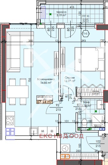 Продава  2-стаен, град Пловдив, Тракия • при запитване • ID 12320176 — holmes.bg - [1] 