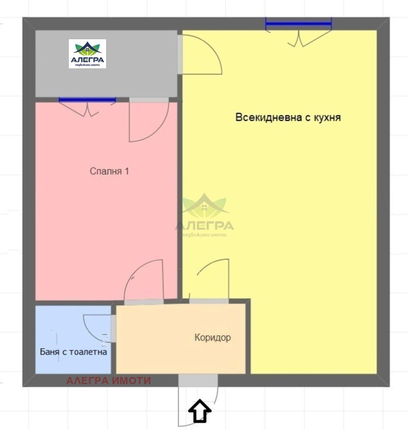 For Sale  1 bedroom Pazardzhik , Promishlena zona , 66 sq.m | 23124389 - image [2]