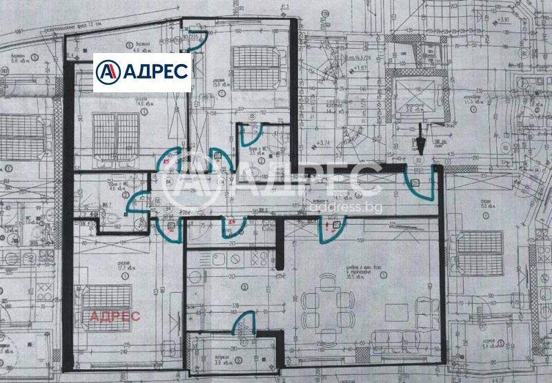 Продава МНОГОСТАЕН, гр. Варна, Чайка, снимка 4 - Aпартаменти - 47460628