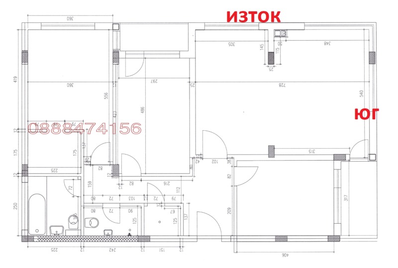 Eladó  3+ hálószoba Sofia , Mladost 4 , 174 négyzetméter | 24530482