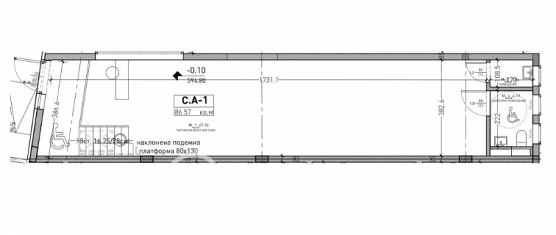 Til salgs  Butikk Sofia , Ovsja kupel , 111 kvm | 12781610 - bilde [4]