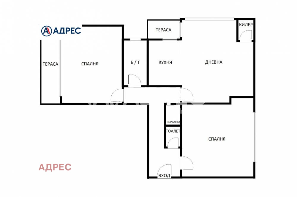 Продава 3-СТАЕН, гр. Варна, ВИНС-Червен площад, снимка 4 - Апартаменти - 53993637