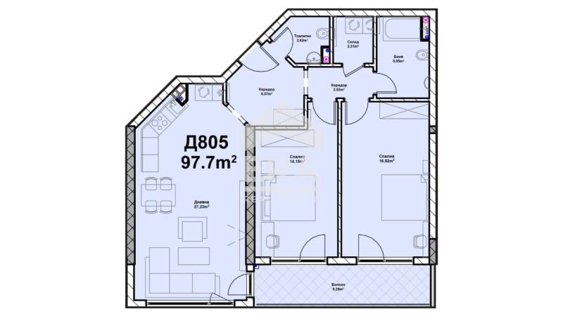De vânzare  2 dormitoare Sofia , Poligona , 115 mp | 55549692 - imagine [2]
