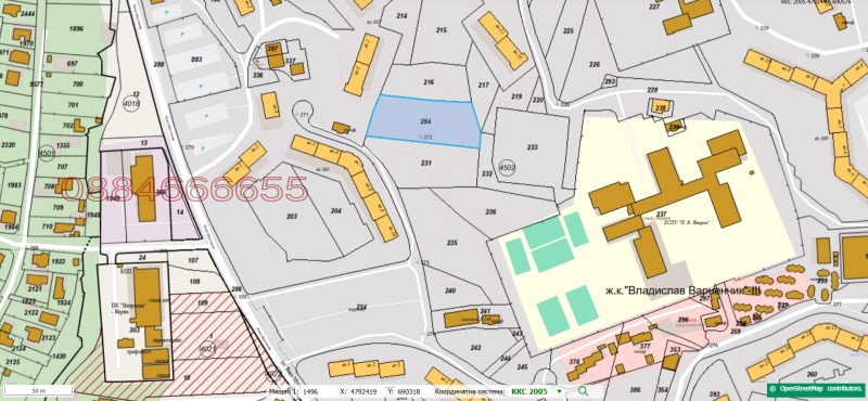 Eladó  Cselekmény Varna , Vladislav Varnencsik 2 , 2505 négyzetméter | 93336454 - kép [3]
