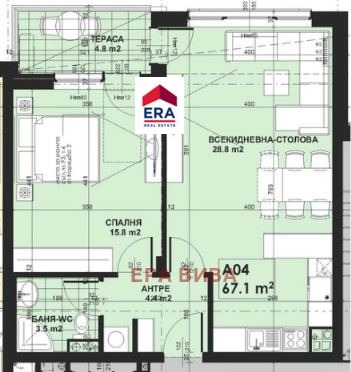 Продава 2-СТАЕН, гр. София, Малинова долина, снимка 6 - Апартаменти - 55541466