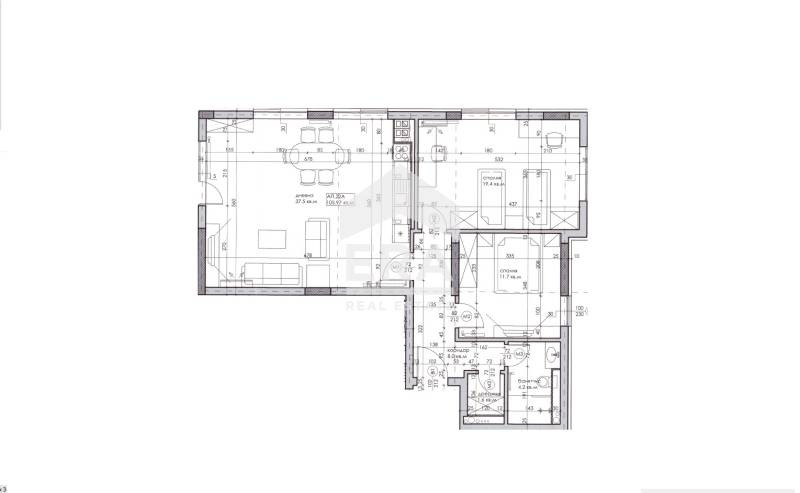 Продава 3-СТАЕН, гр. София, Дружба 2, снимка 2 - Апартаменти - 52456085
