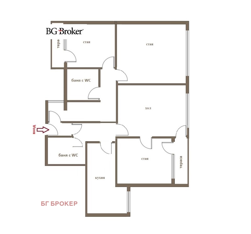 Продава МНОГОСТАЕН, град София, Лозенец • 339000 € / 663026.37 лв. • 13932529 1