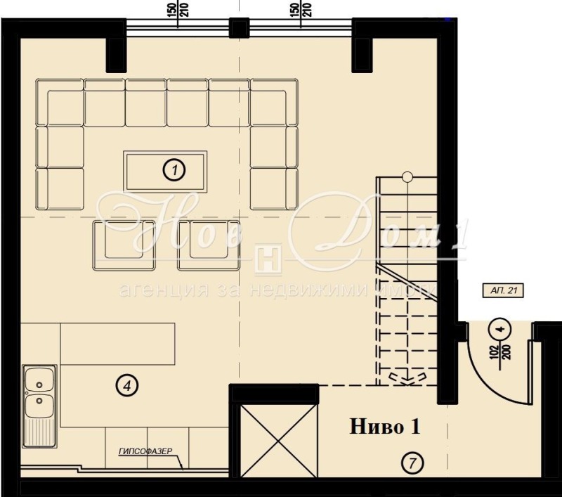 Eladó  Bérlakás Sofia , Bakston , 121 négyzetméter | 60755116 - kép [14]