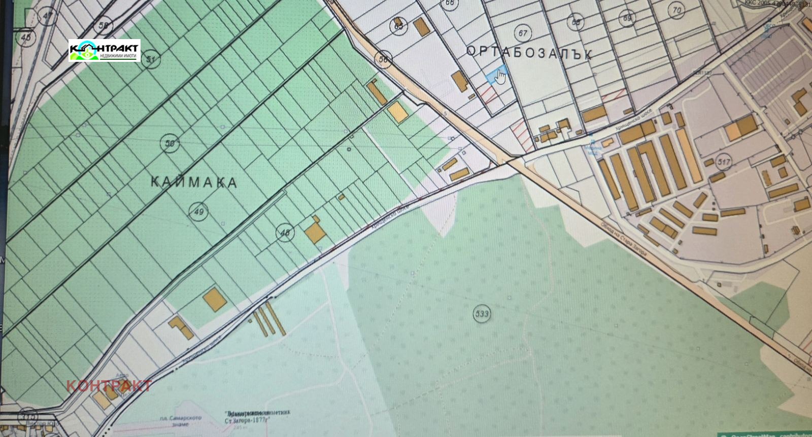 Продава ПАРЦЕЛ, гр. Стара Загора, Индустриална зона - изток