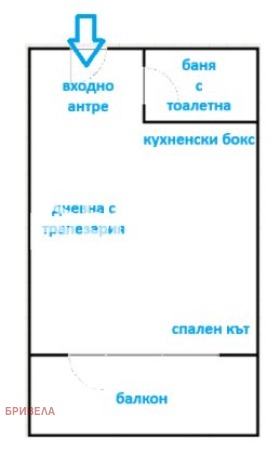 Продава 1-СТАЕН, гр. Черноморец, област Бургас, снимка 8 - Апартаменти - 55626835
