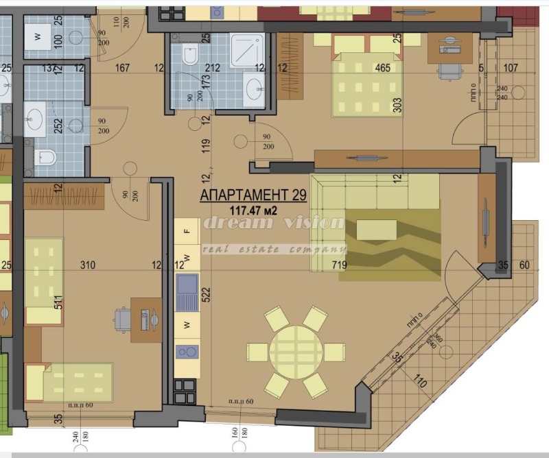 Продава 3-СТАЕН, гр. София, Център, снимка 2 - Aпартаменти - 47225007