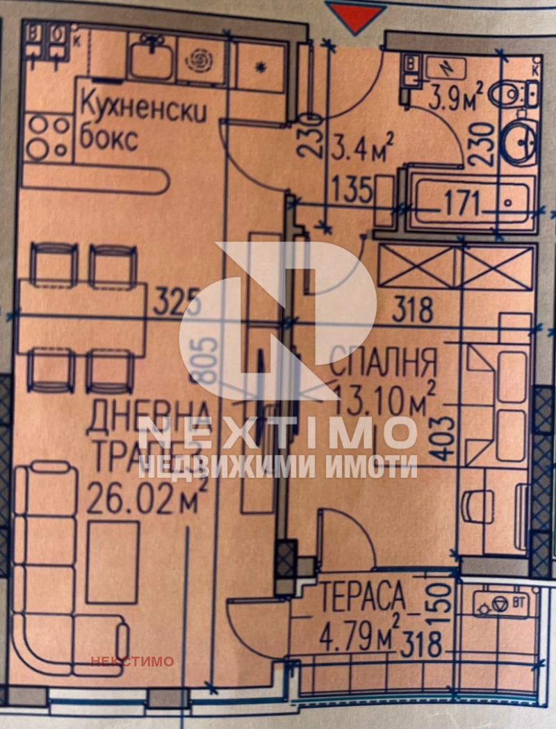 Продава  2-стаен област Пловдив , гр. Асеновград , 68 кв.м | 27464275 - изображение [6]