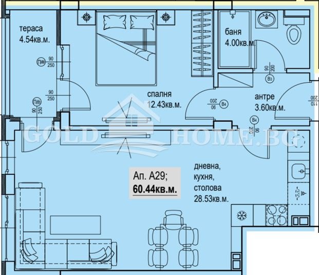 Продава 2-СТАЕН, гр. Пловдив, Кършияка, снимка 2 - Апартаменти - 54299045