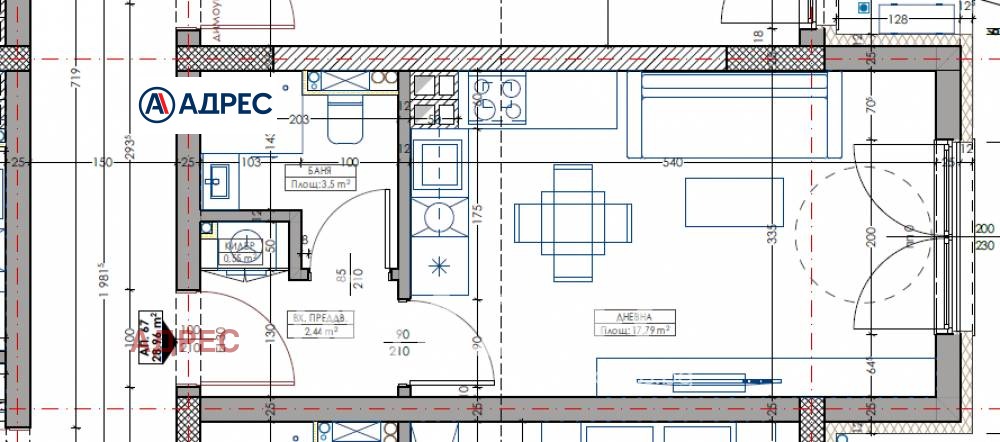 Продава 1-СТАЕН, гр. Варна, Владислав Варненчик 1, снимка 2 - Апартаменти - 53776887