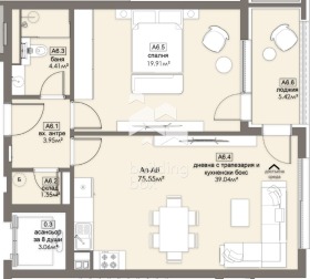 1 Schlafzimmer Ljulin 5, Sofia 1