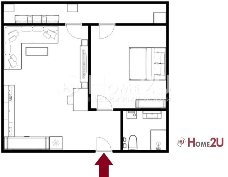 Продава 2-СТАЕН, гр. Пловдив, Кючук Париж, снимка 9 - Апартаменти - 53417775