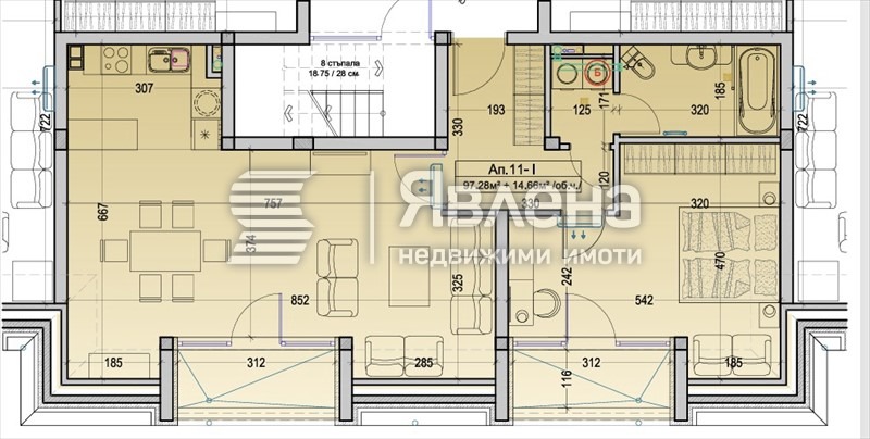 Продава 2-СТАЕН, гр. София, Драгалевци, снимка 12 - Апартаменти - 55533405