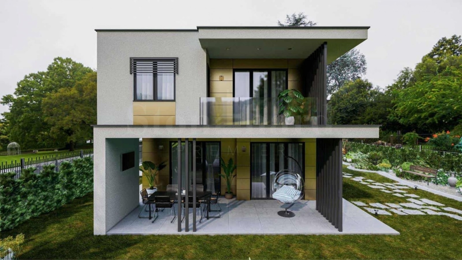 Продава КЪЩА, гр. София, гр. Банкя, снимка 2 - Къщи - 54376411